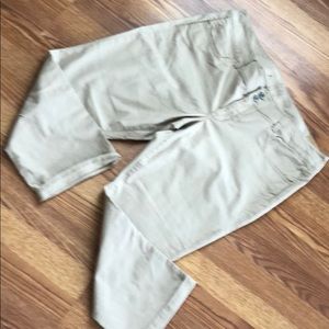 American Eagle Artist Crop Khakis